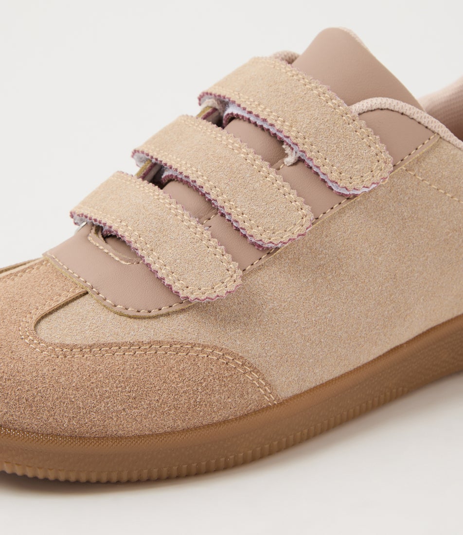 Darson Latte Microsuede Sneakers Darson Latte Microsuede Sneakers