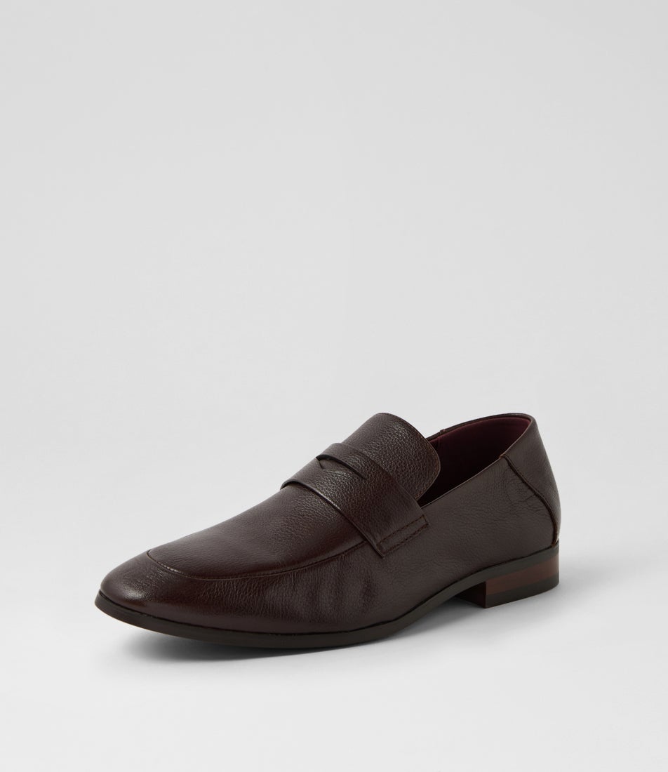 Luxe Brown Leather Loafers