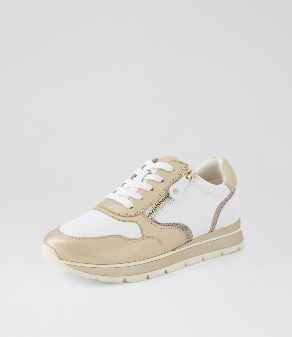 Narniea Champagne Multi Sneakers