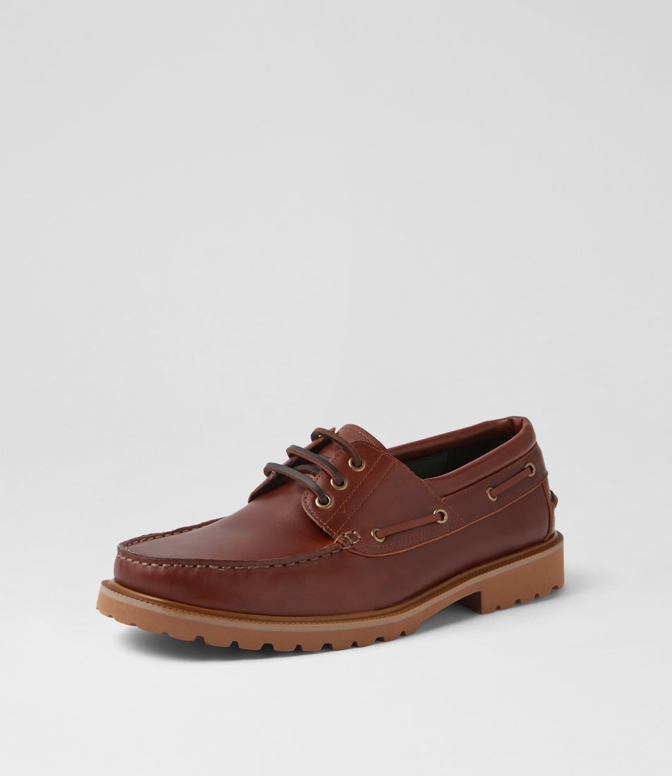 Yonder Tan Leather Boat Shoes
