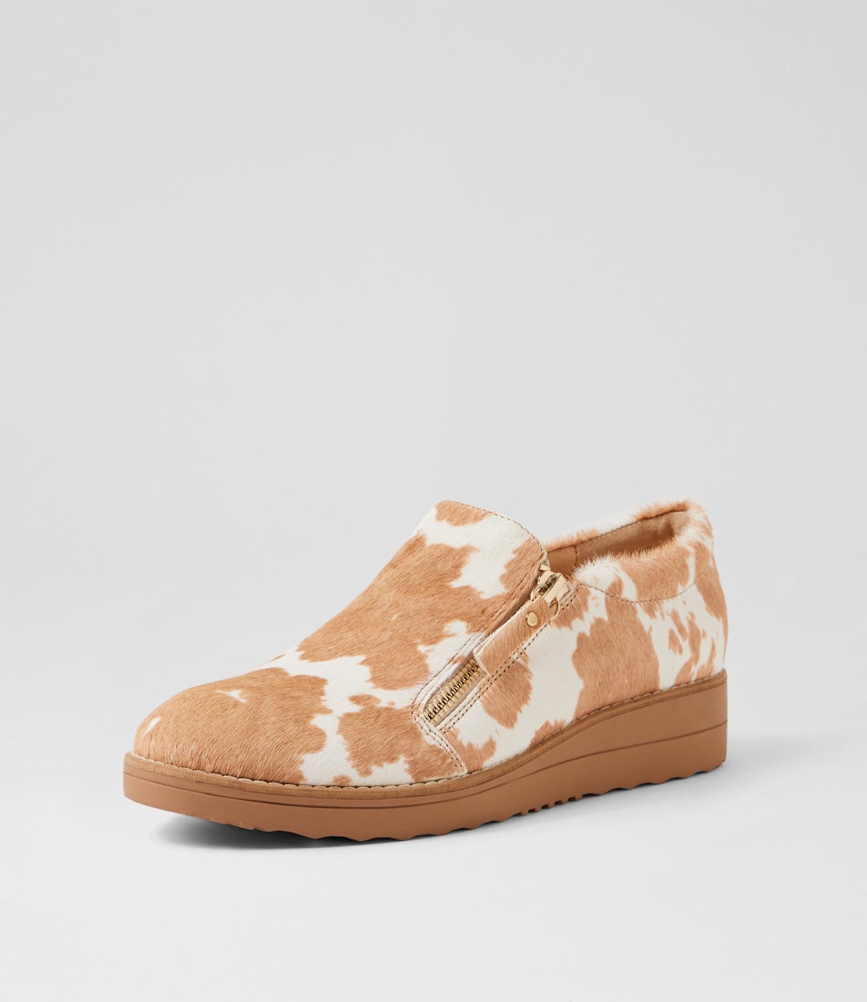 Ostel Latte Ivory Cow Pony Loafers Ostel Latte Ivory Cow Pony Loafers