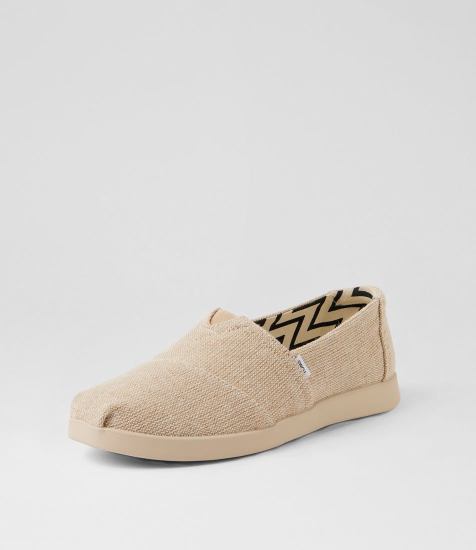 Alpargata Plus Natural Canvas Flat Shoes