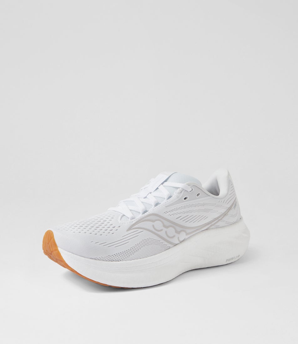 Ride 18 W White Gum Fabric Sneakers