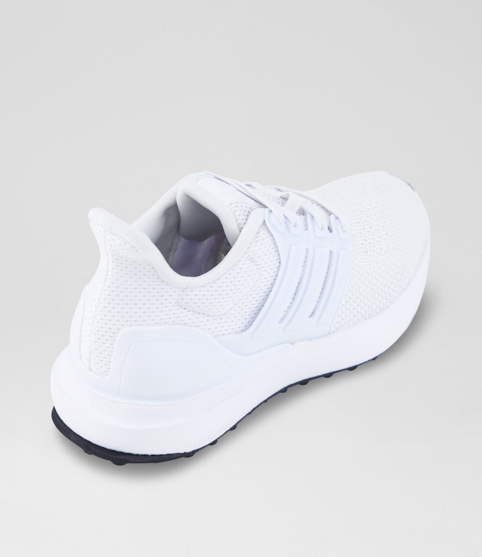 Ultradream Junior White Black Fabric Sneakers