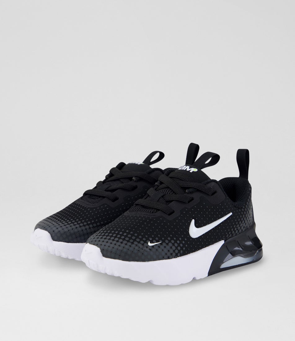 Air Max Phoenix Toddler Black White Anthracite Mesh Sneakers