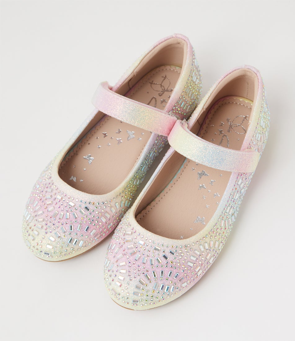 Aurora 2 Tot Rainbow Multi Flat Shoes