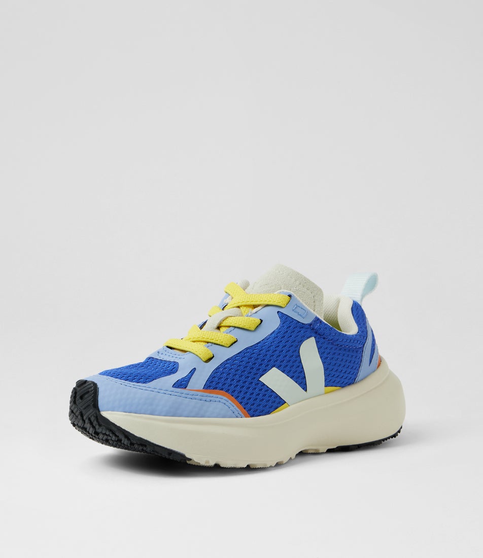 Small Canary Light Junior Paros Ice Olympe Fabric Sneakers