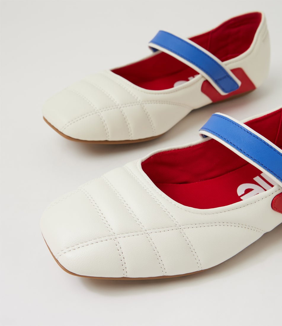 Mary Jane Sport Retro Leather Flat Shoes