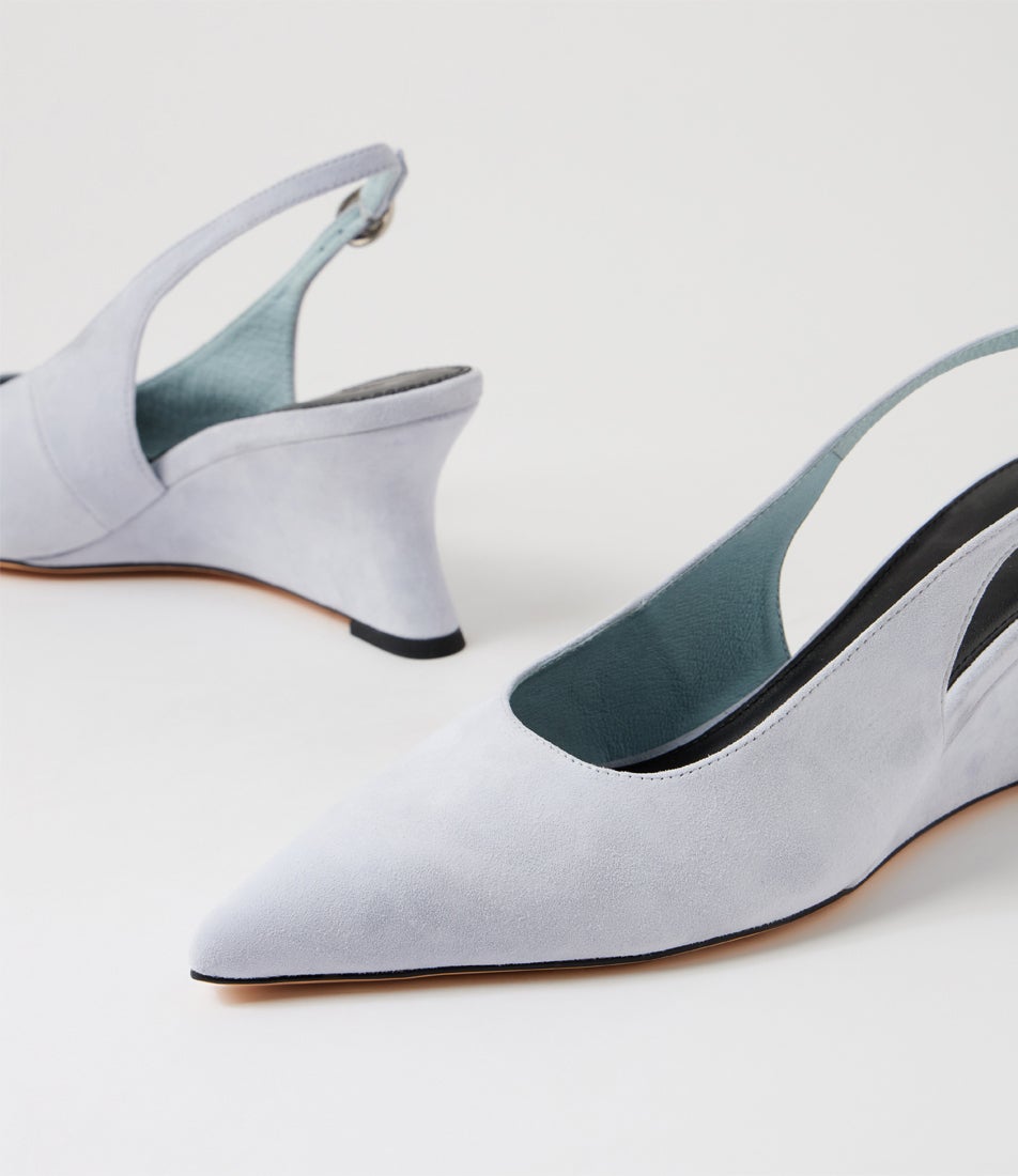 Celein Pale Blue Wedges