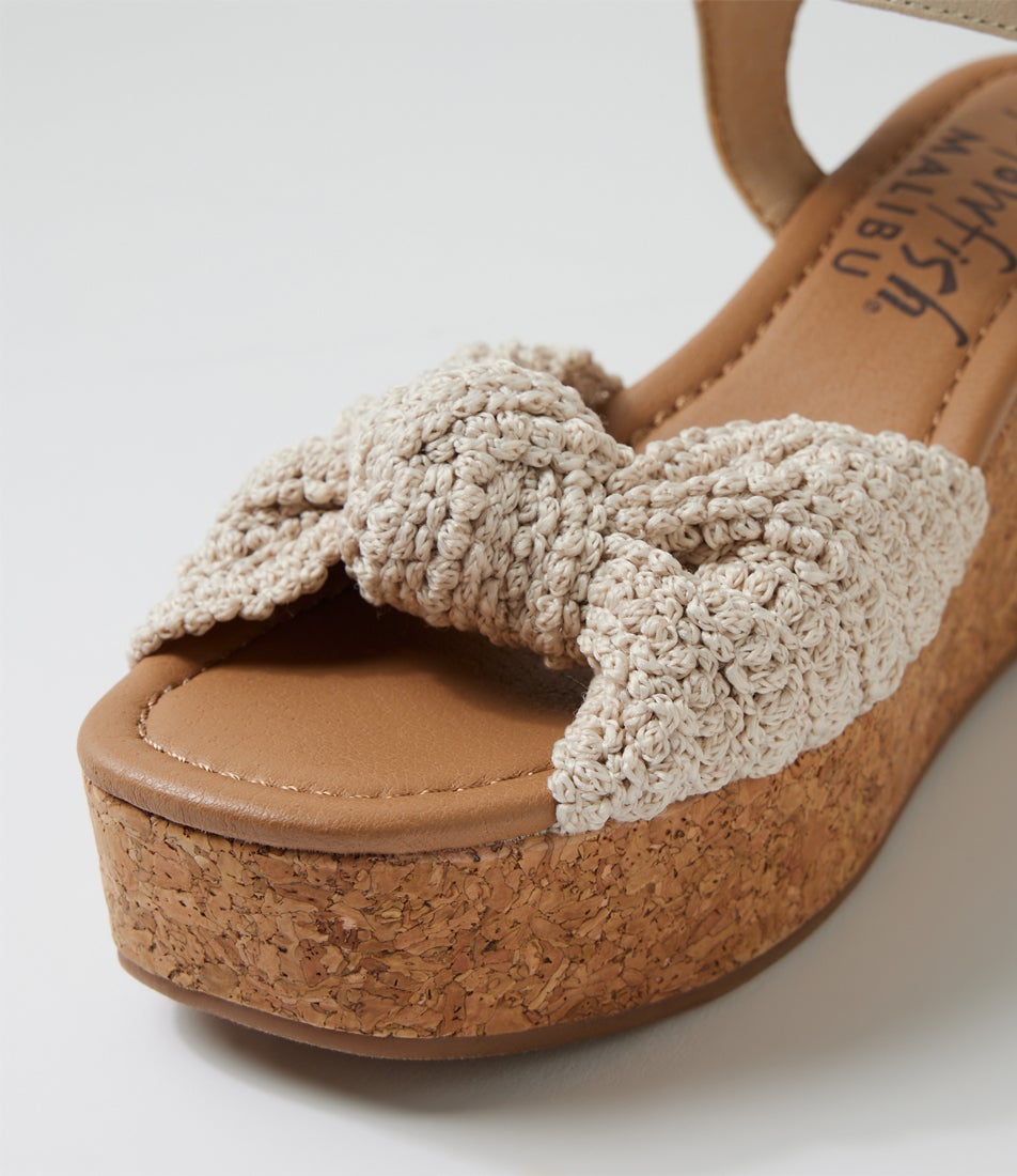Adore Natural Oat Multi Sandals