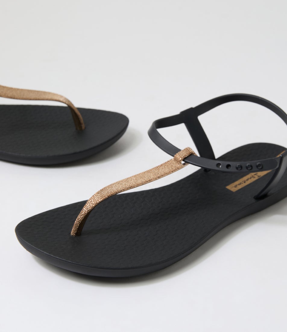 Class Classy Sandal Black Bronze Sandals