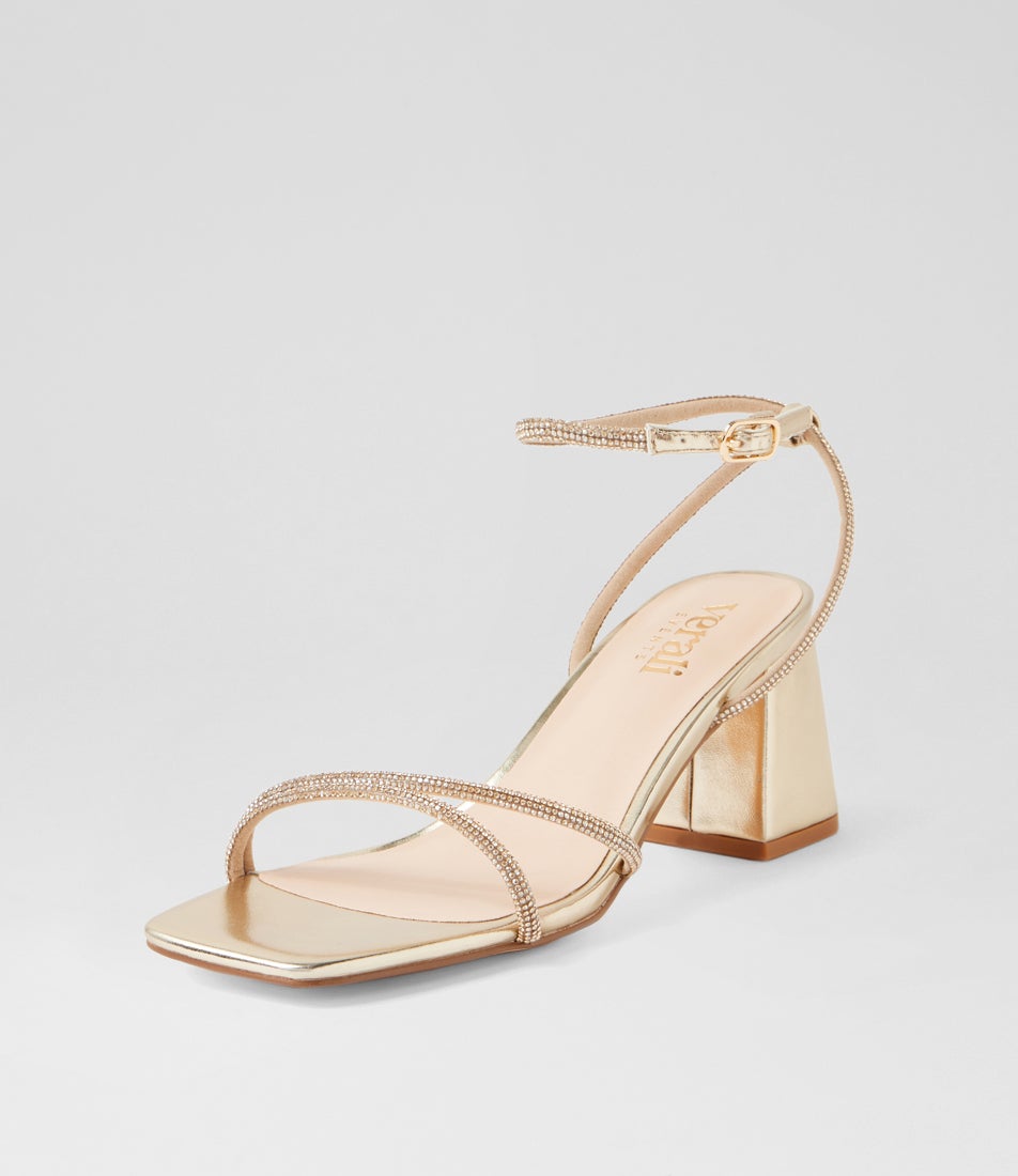 Strawberry Gold Sandals