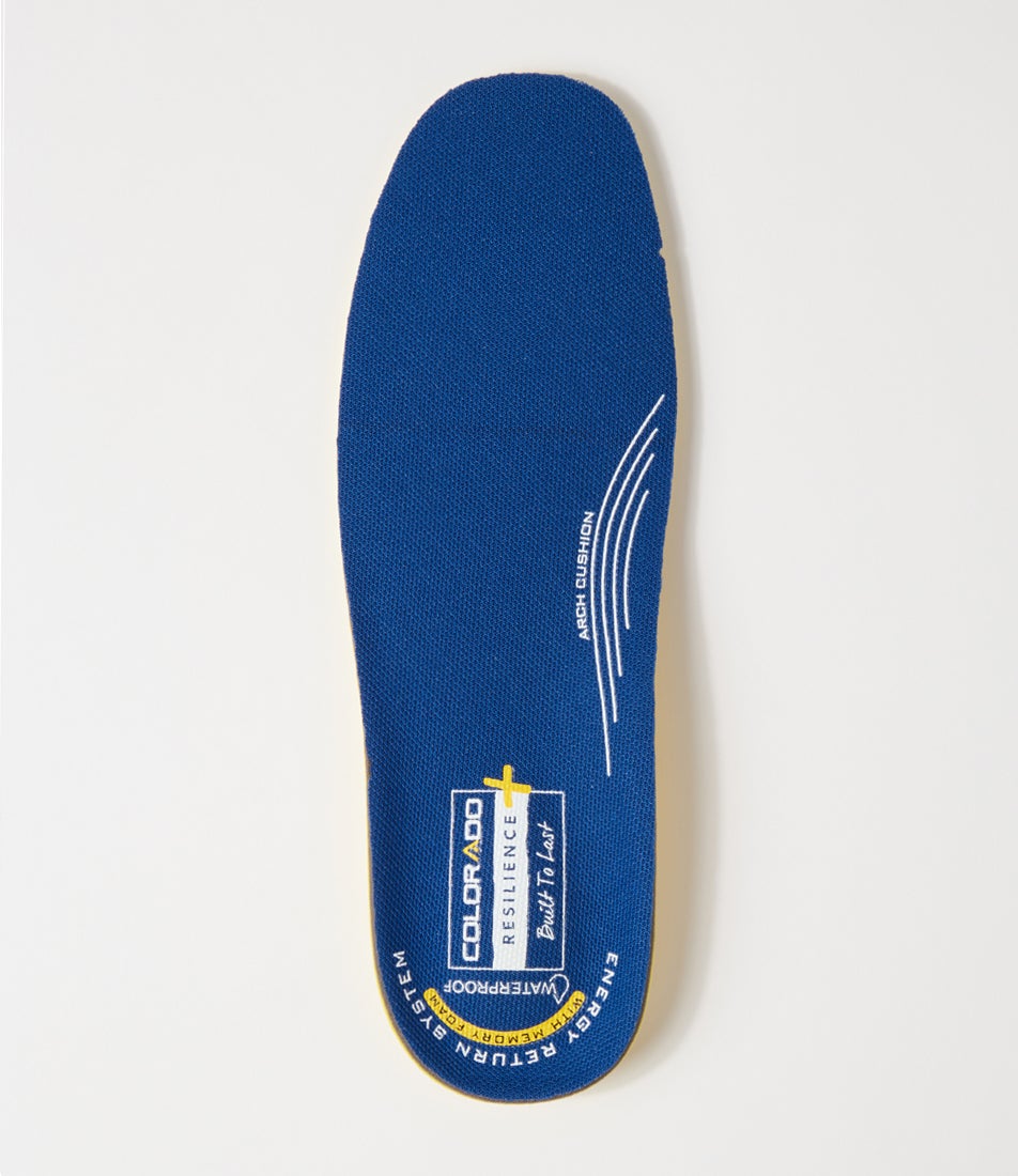 Solar Senior Insole Resilience Plus Blue Mesh Insoles