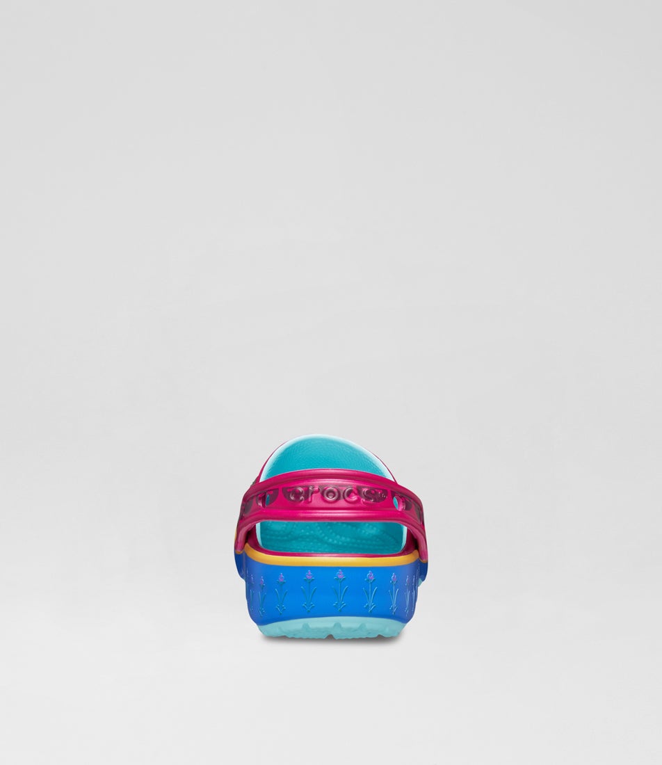 Frozen Elsa Clog Toddler Black Blue Purple Eva Sandals