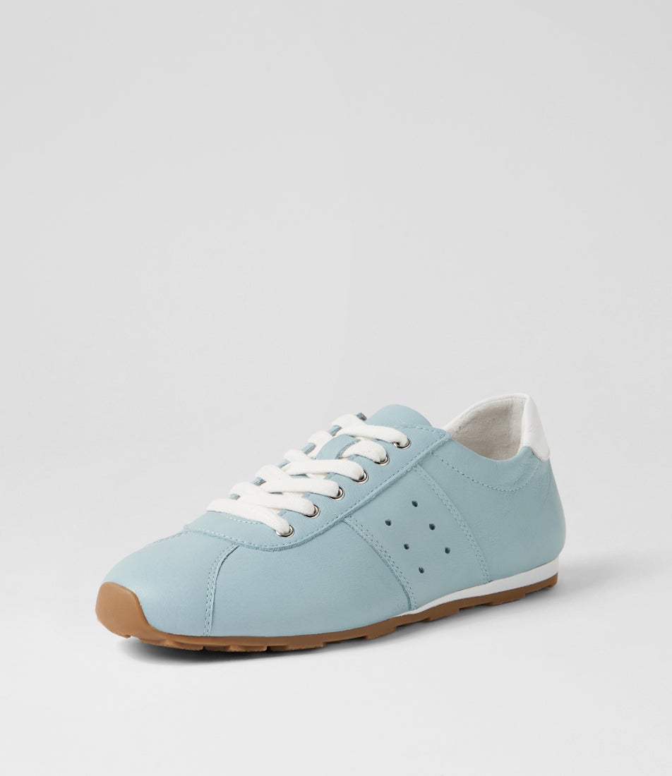 Malm Denim Leather Sneakers