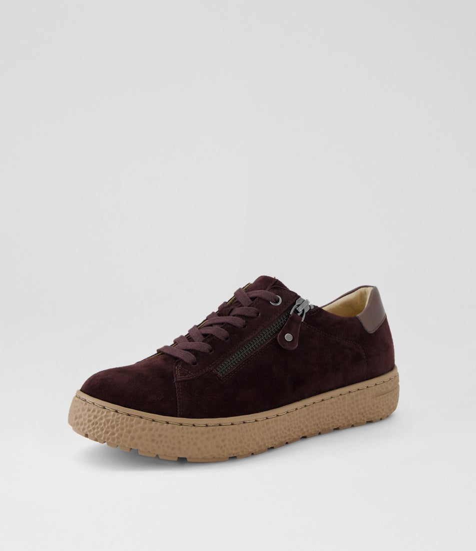 Oceanne Xw Hot Choc Suede Sneakers