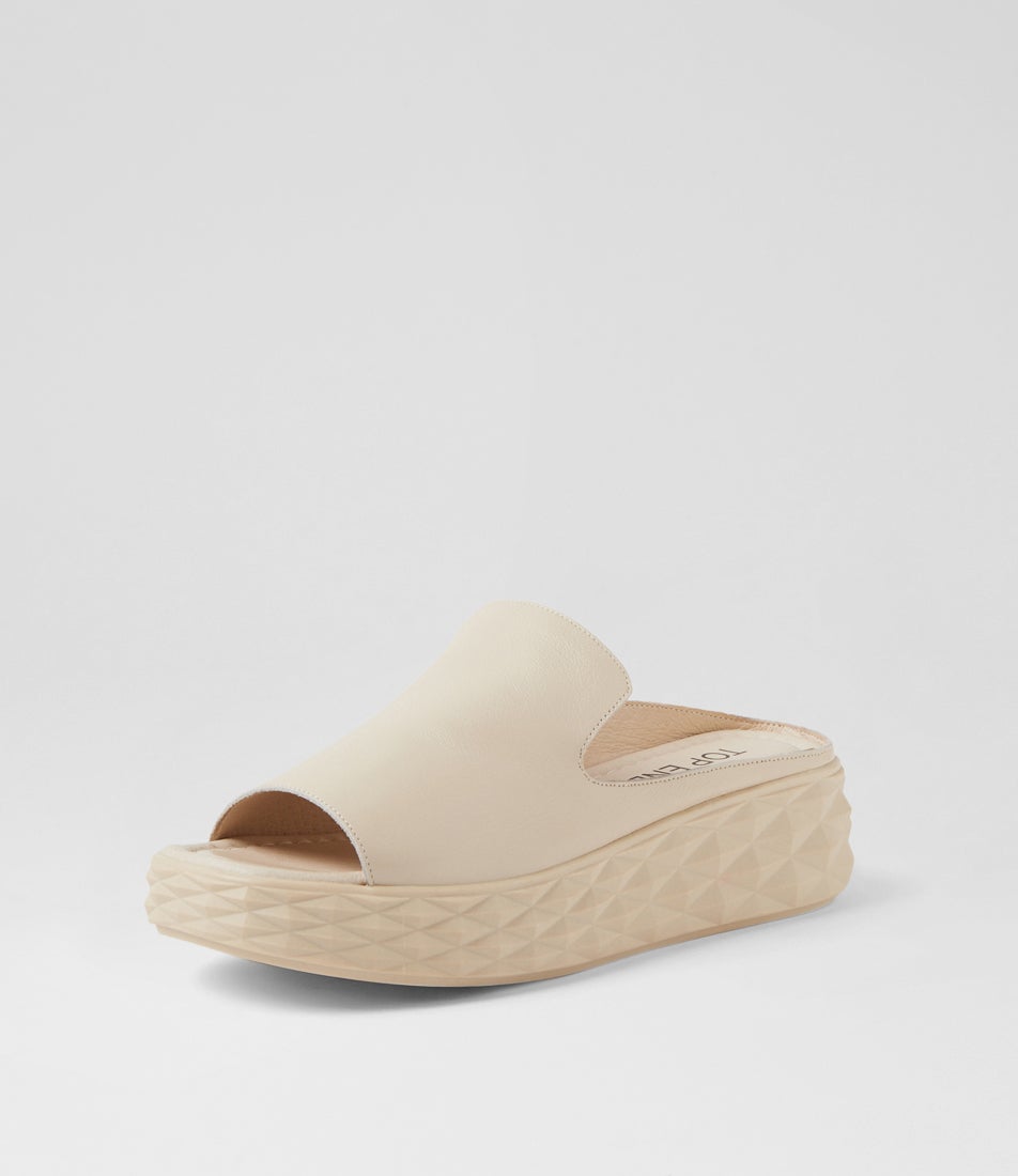 Rosabel Milk Leather Sandals