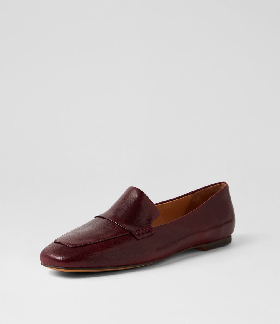 Nepeta Bordeaux Luxe Leather Loafers
