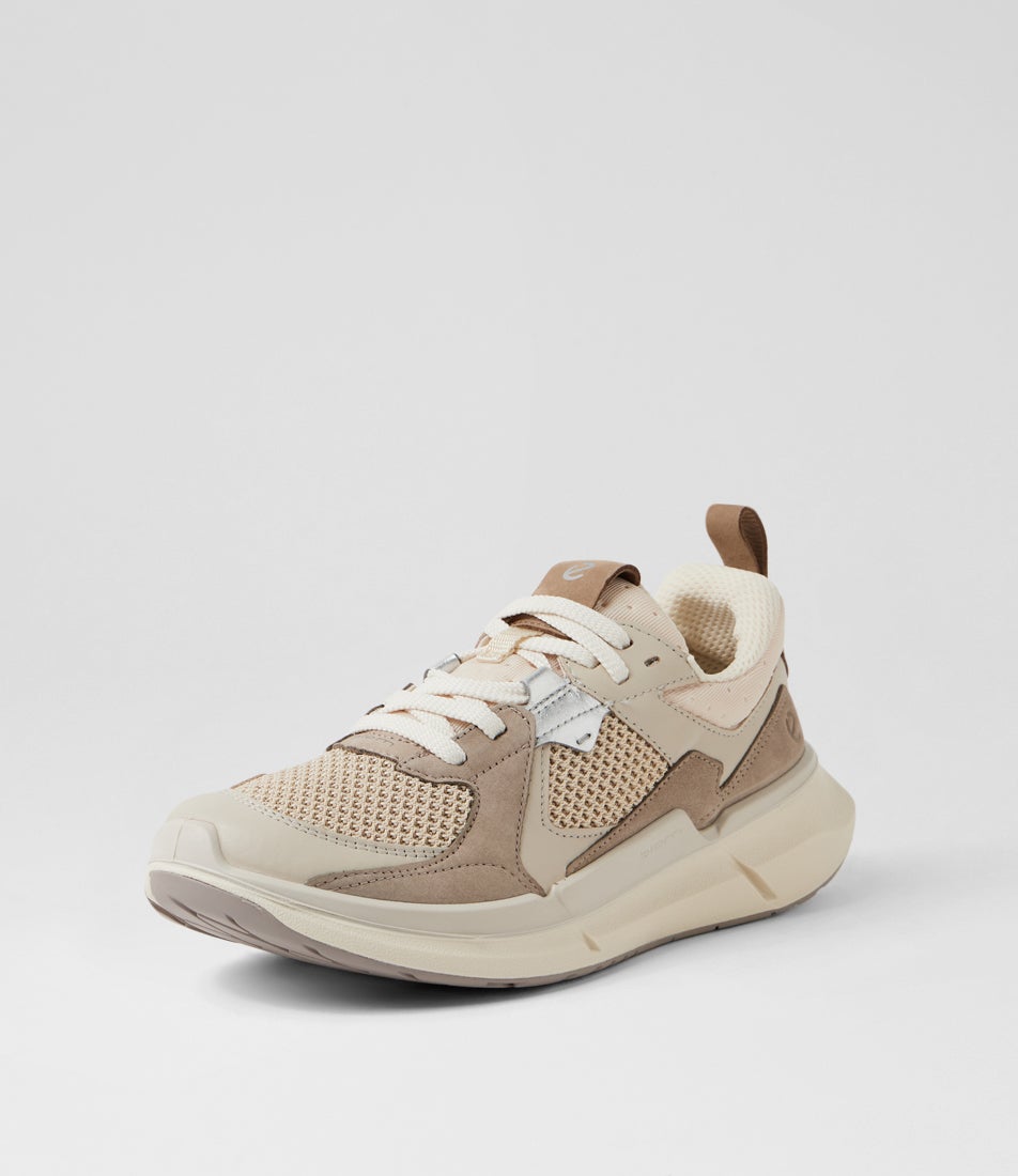 Biom 2.2 W Gravel Moon Rock Gravel Leather Sneakers