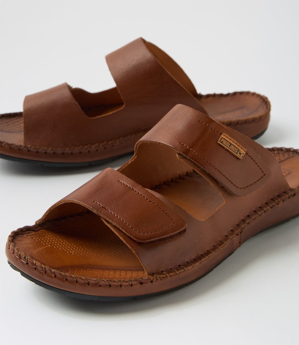 Tarifa 84 Cuero Leather Slides