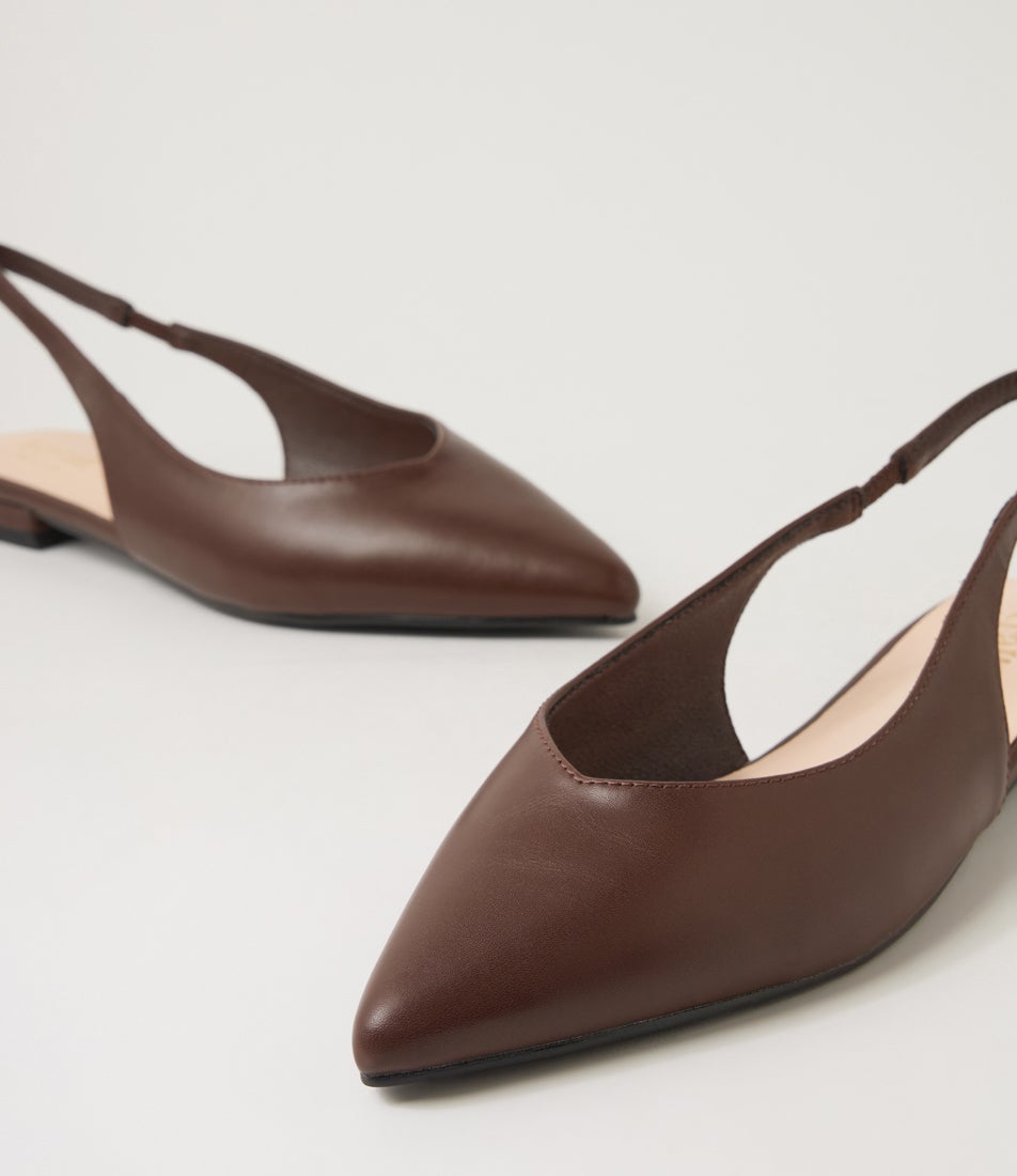 Hillary Chocolate Brown Ballet Flats