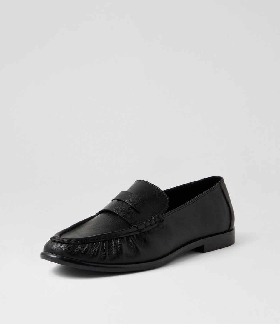 Angel Black Loafers