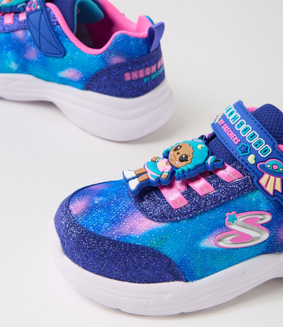 Snuggle Infant Navy Multi Mesh Sneakers Snuggle Infant Navy Multi Mesh Sneakers