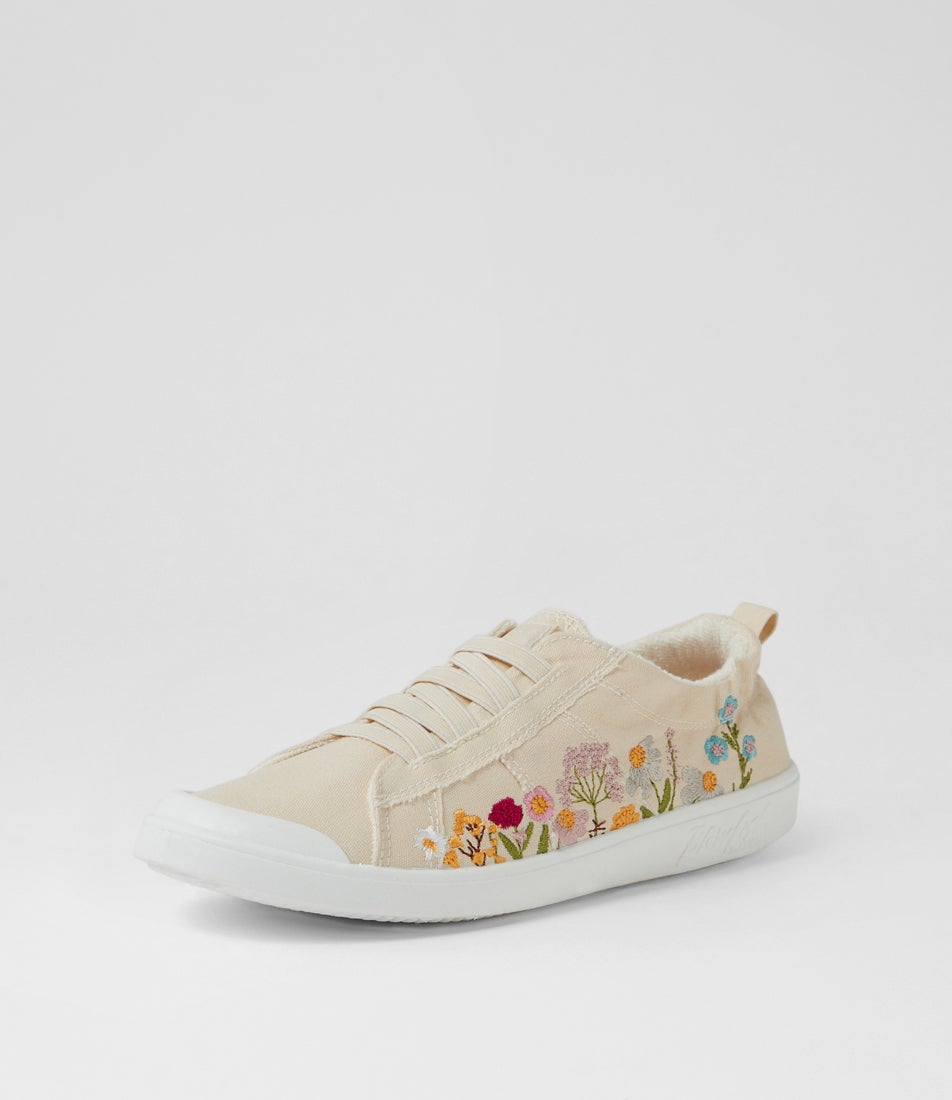 Vex Sun Cream Canvas Sneakers Vex Sun Cream Canvas Sneakers