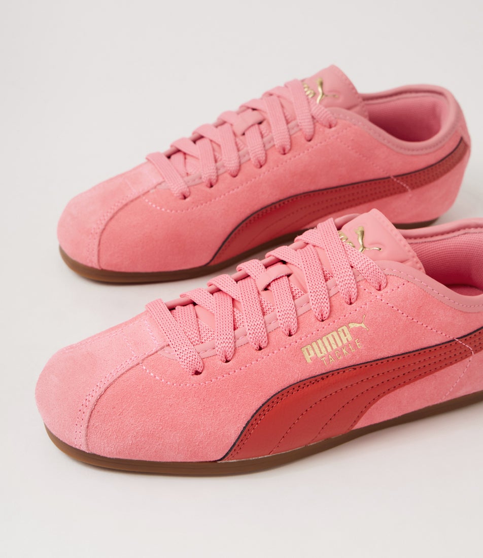 Puma Tackle W Magic Rose Candy Apple Gum Fabric Sneakers