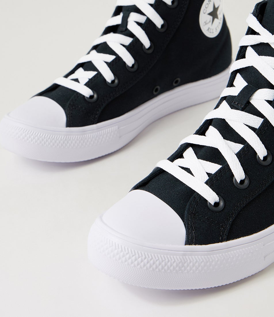 Day One Og High Top W Black White Canvas Sneakers