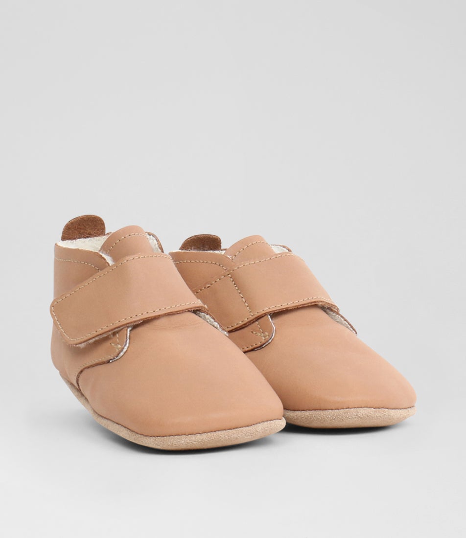 Ss Desert Arctic Infant Caramel Leather Ankle Boots