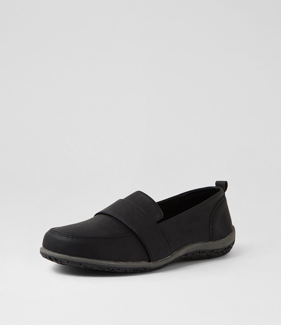 Sonto Black Flat Shoes