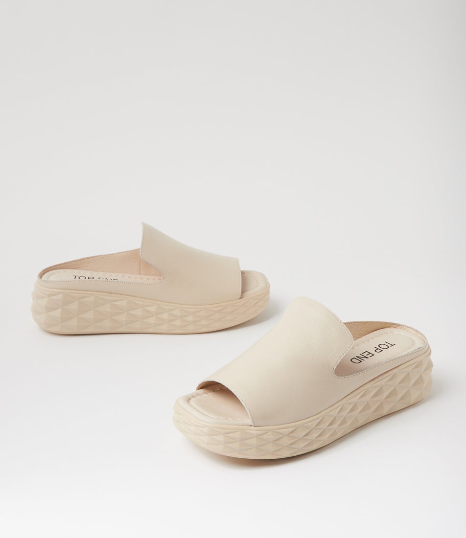 Rosabel Milk Leather Sandals