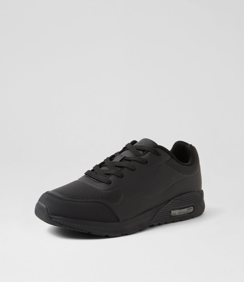Monsta Senior Black Sneakers