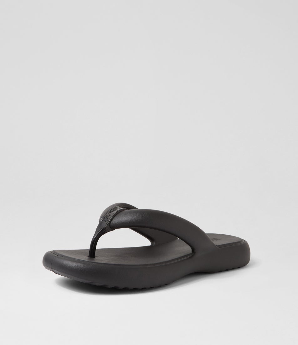 Free Low Ad Black Pvc Thongs