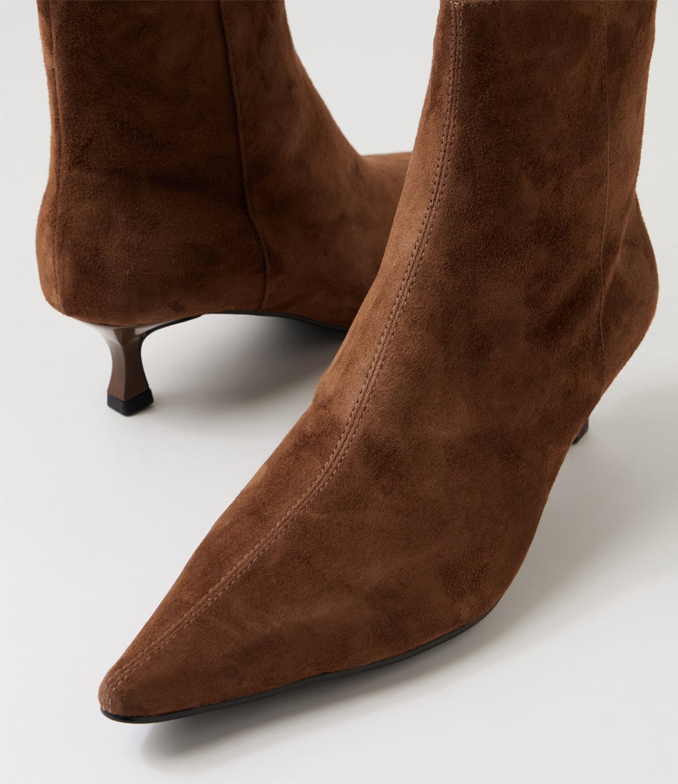 Lennox Choc Suede Ankle Boots