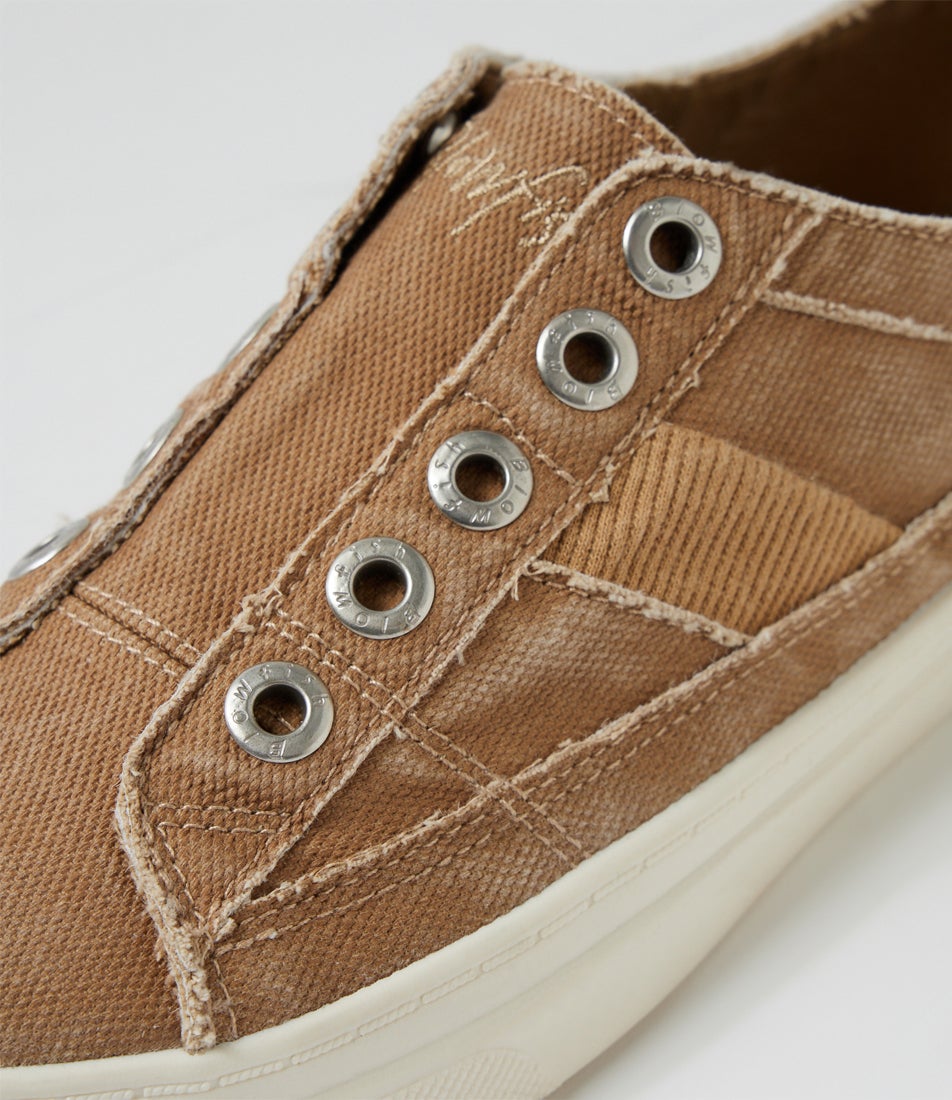 Hangout Desert Khaki Canvas Sneakers