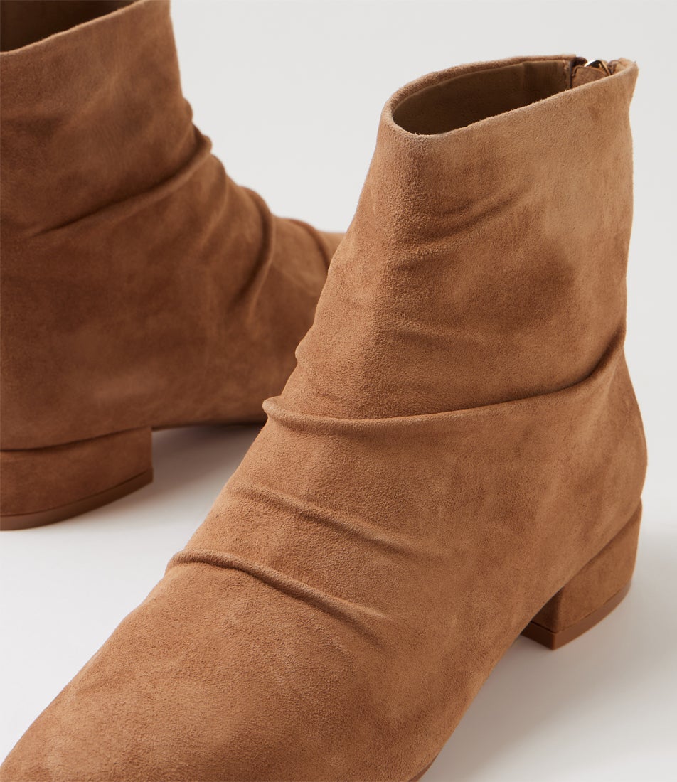 Elpasos Light Choc Suede Ankle Boots