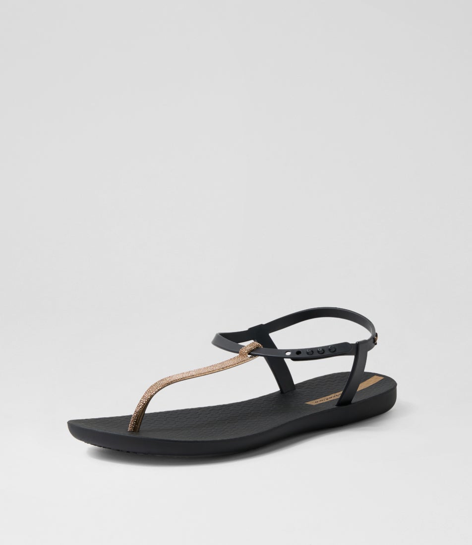 Class Classy Sandal Black Bronze Sandals