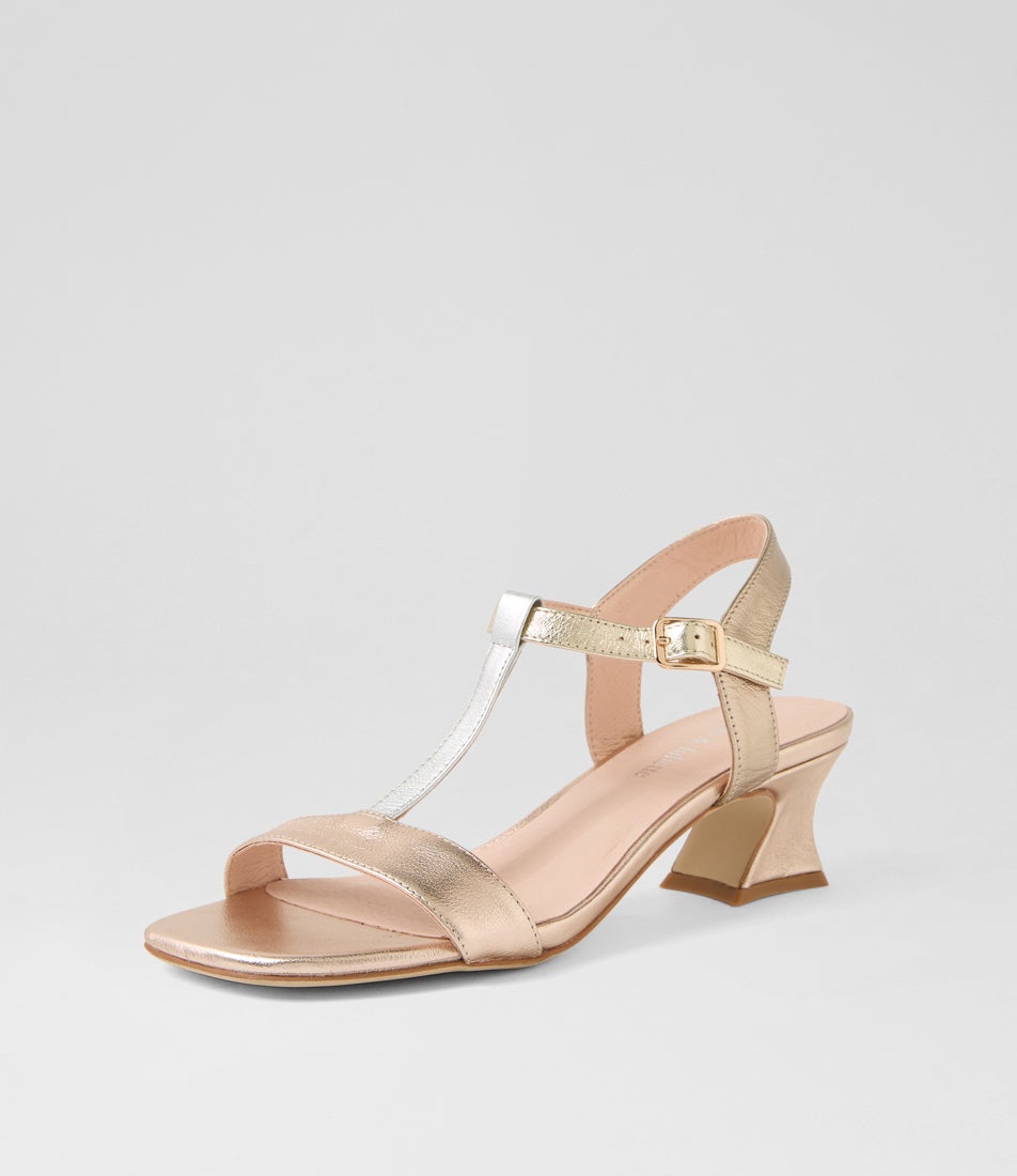 Wernice Metallic Multi Leather Sandals