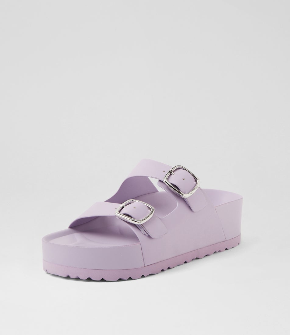 Olaya Lilac Pu Slides