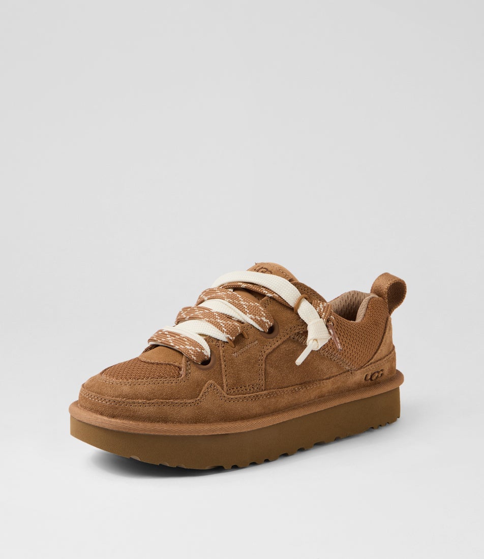 Lo Lowmel Chestnut Suede Sneakers Lo Lowmel Chestnut Suede Sneakers