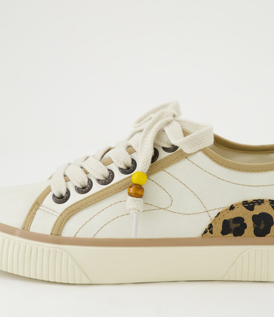 Azure Gold Leopard Multi Sneakers