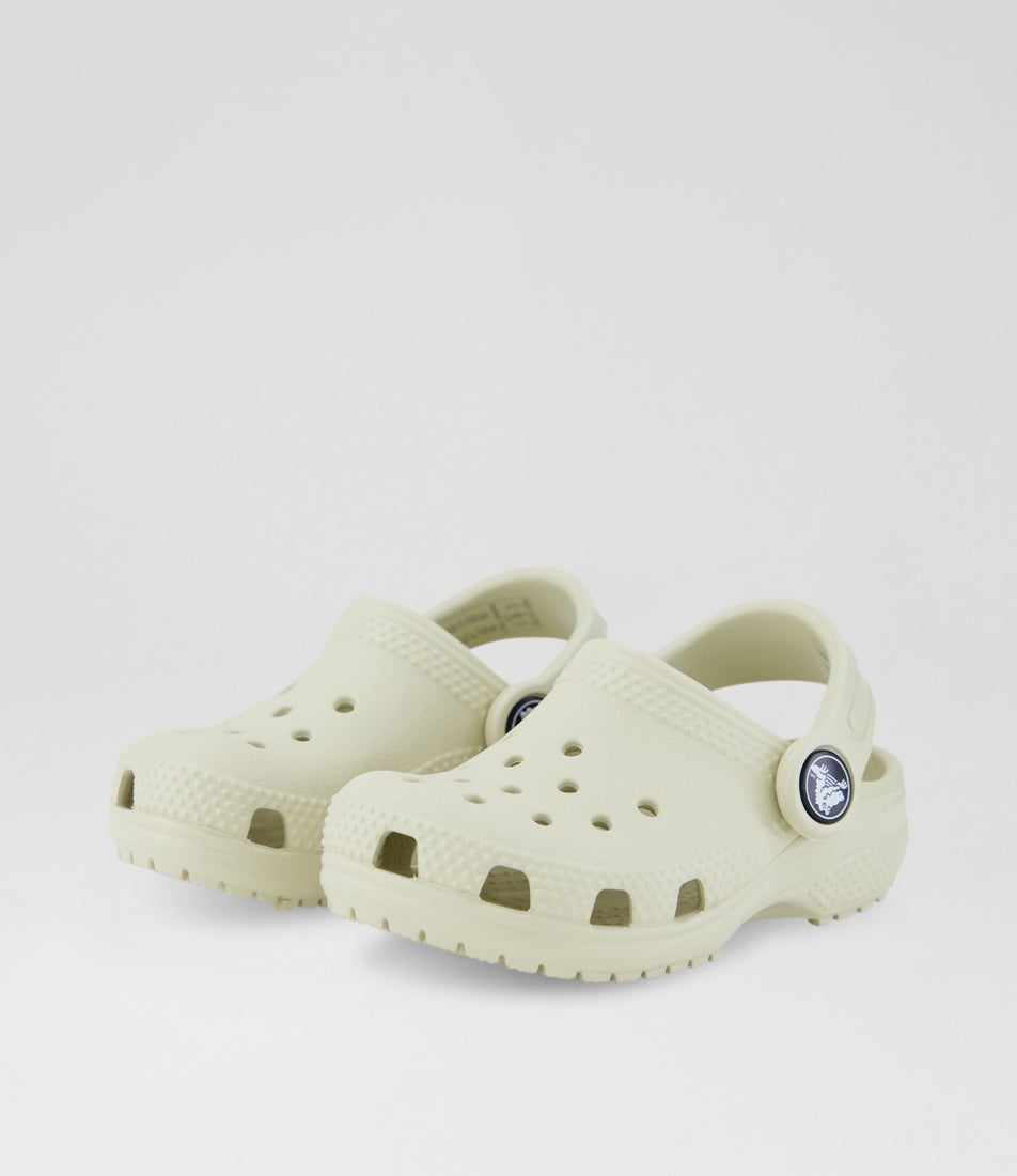 Classic Clog Toddler Bone Croslite Sandals