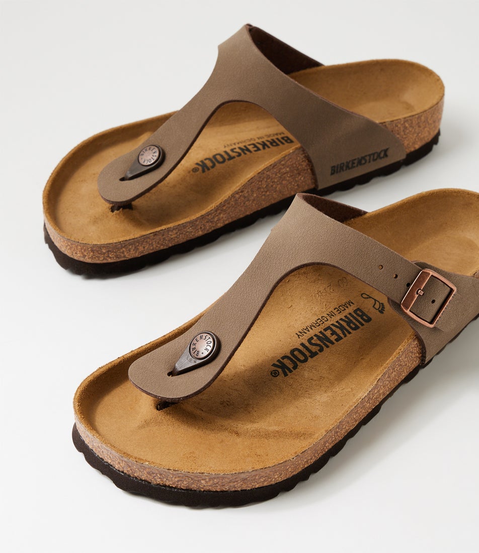 Gizeh Mocca Birkoflor Thongs