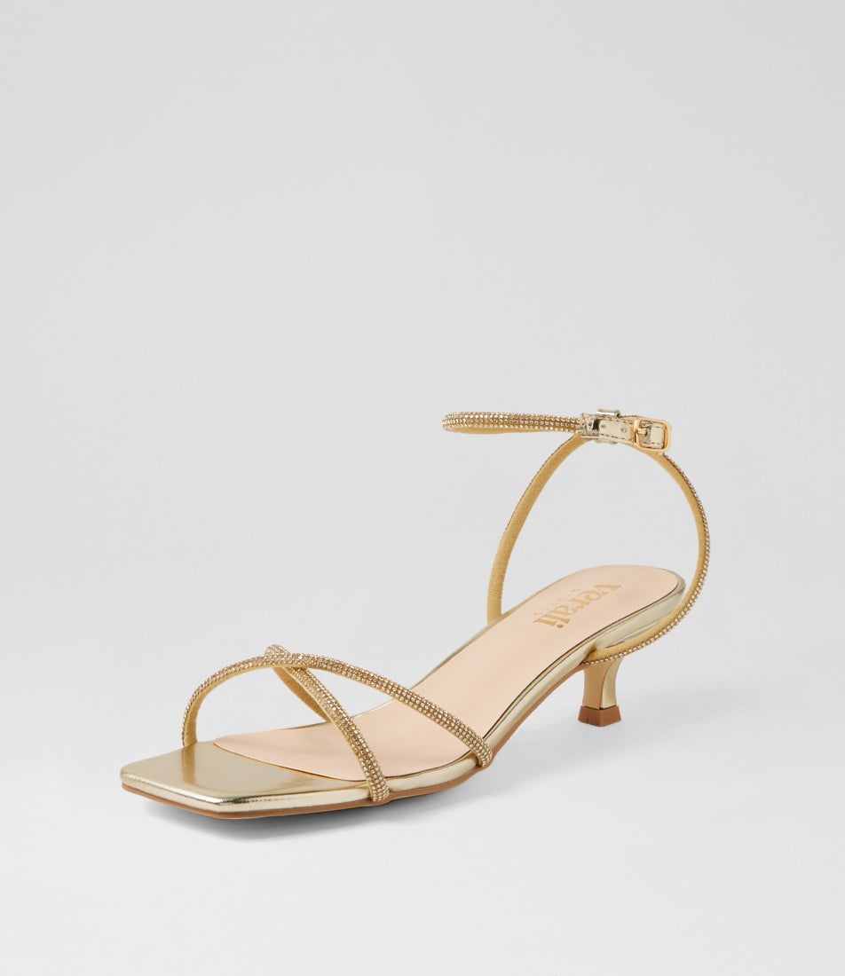 Ally Gold Sandals