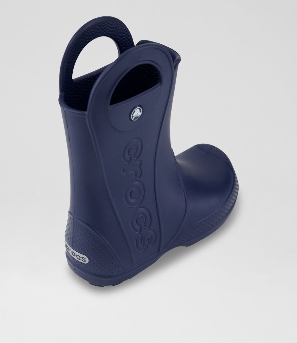 Handle It Rain Boot Junior Navy Eva Calf Boots