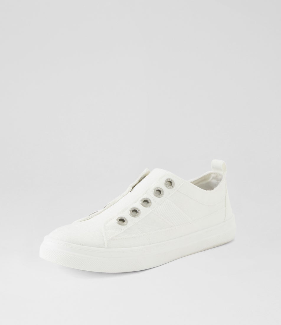 Hangout White Canvas Sneakers Hangout White Canvas Sneakers