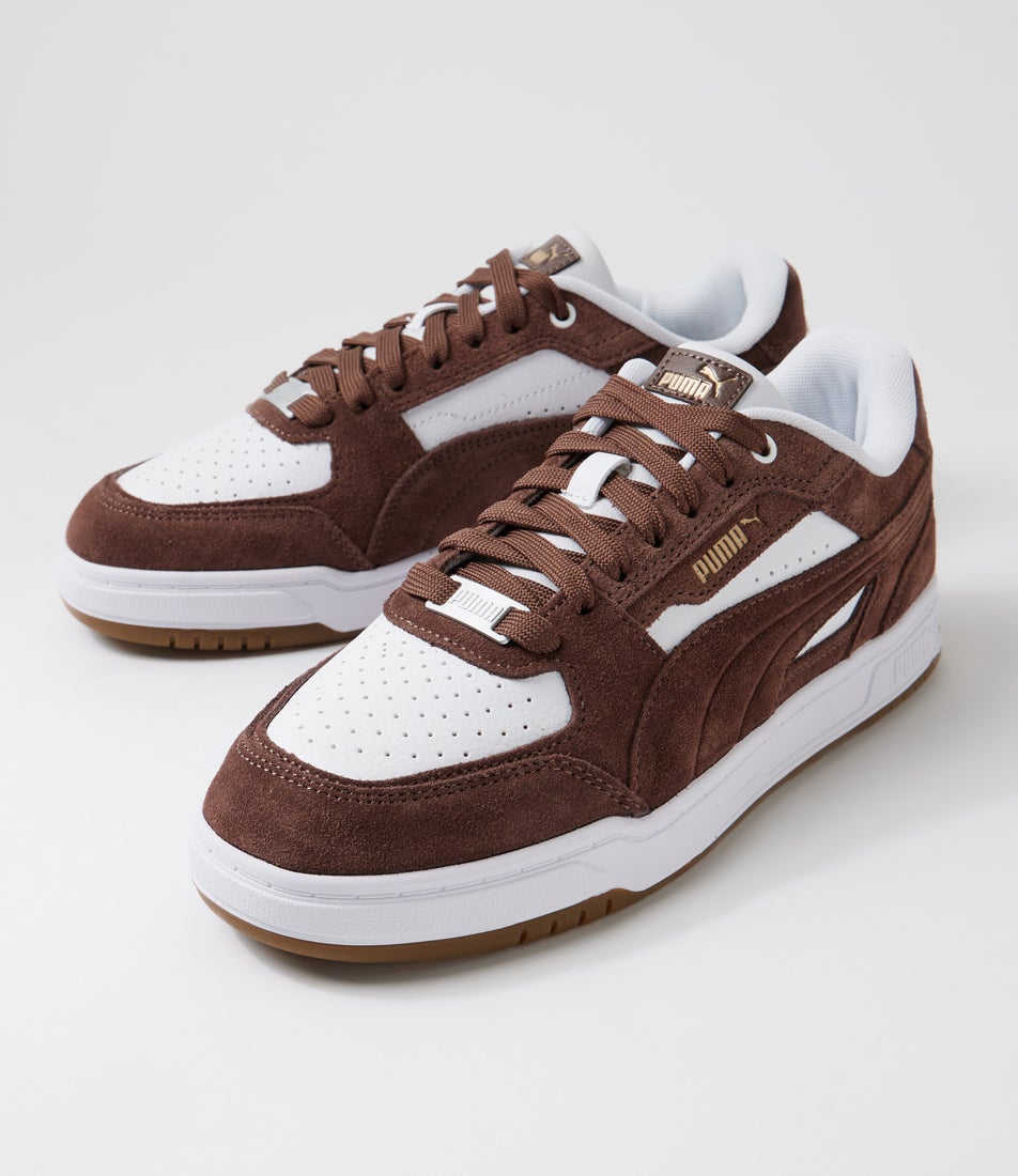 Caven 3 Plus Sd M Chestnut Brown White Sneakers