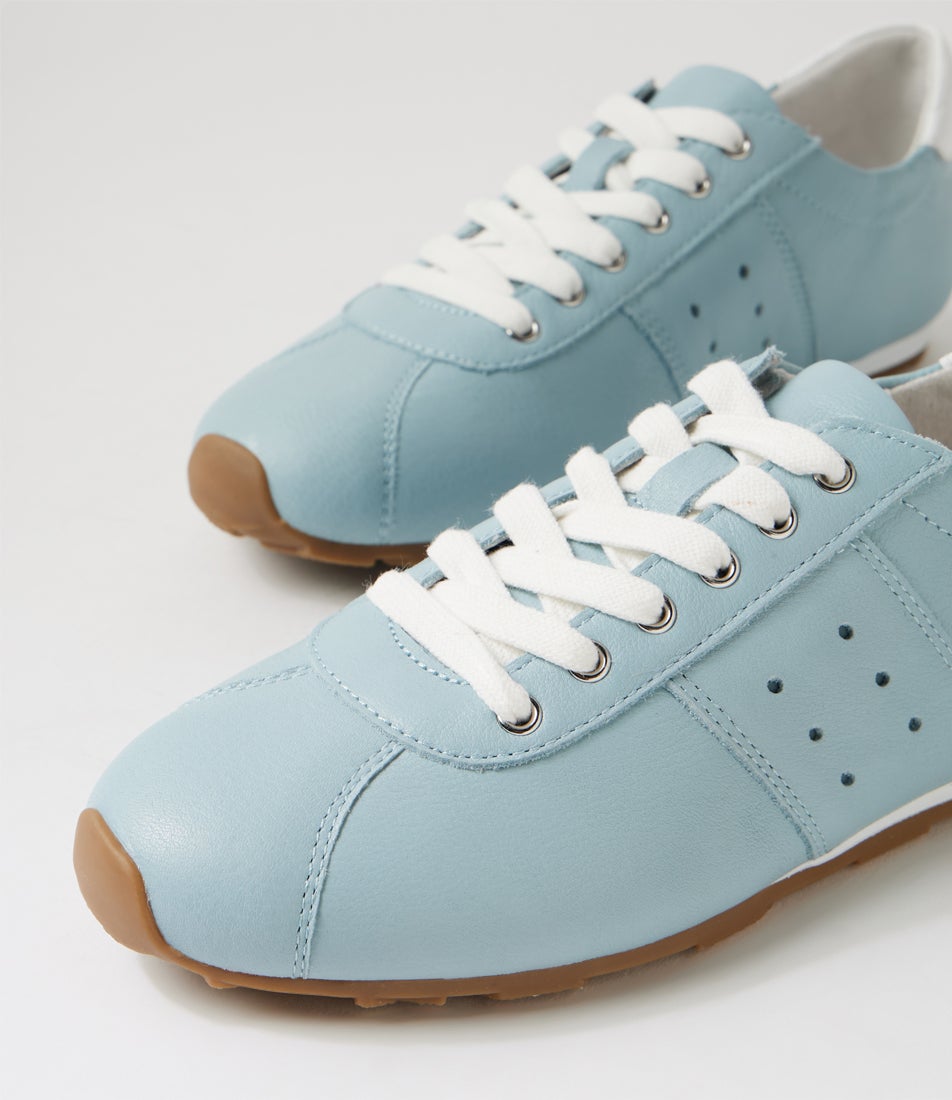 Malm Denim Leather Sneakers
